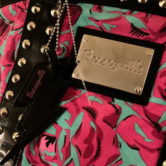 🚫SOLD🚫 Vintage Y2K Betsey Johnson Betseyville Weekender Overnight Bag - Picture 3 of 6